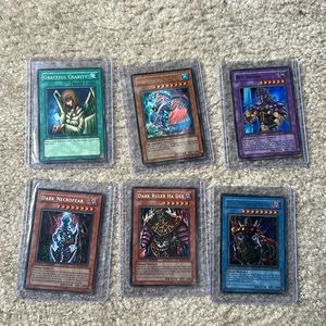 Vintage yugioh cards